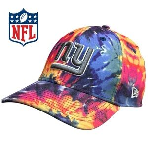New Era NY Giants 2020 NFL Crucial Catch 39THIRTY Tie-Dye Flex Hat - Size‎ M/L
